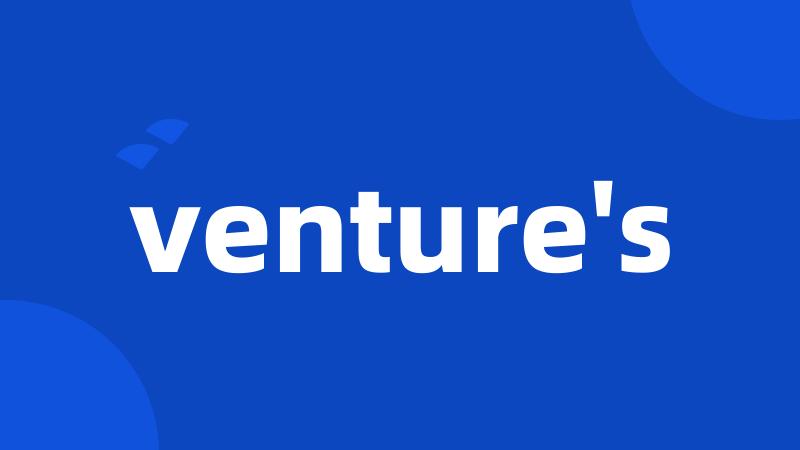 venture's