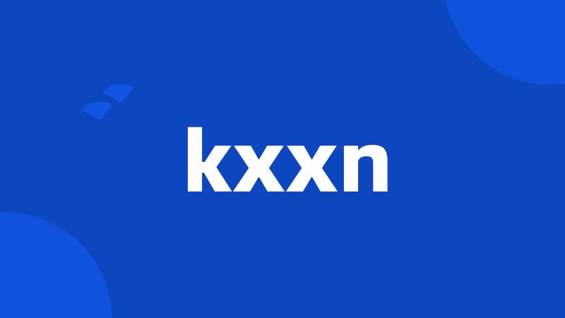 kxxn