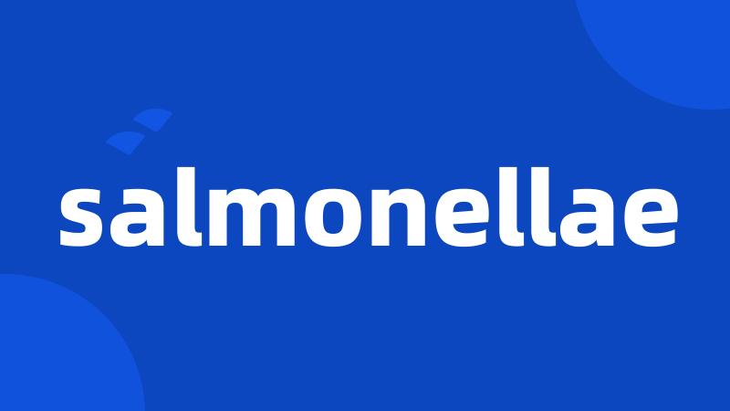 salmonellae