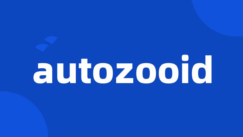 autozooid
