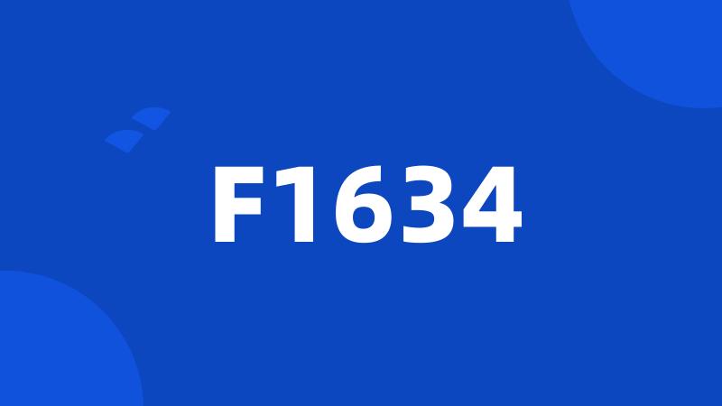 F1634