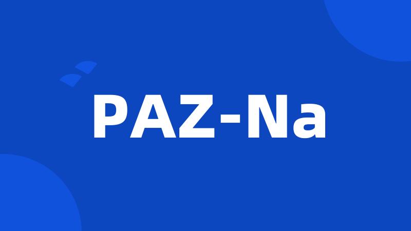 PAZ-Na