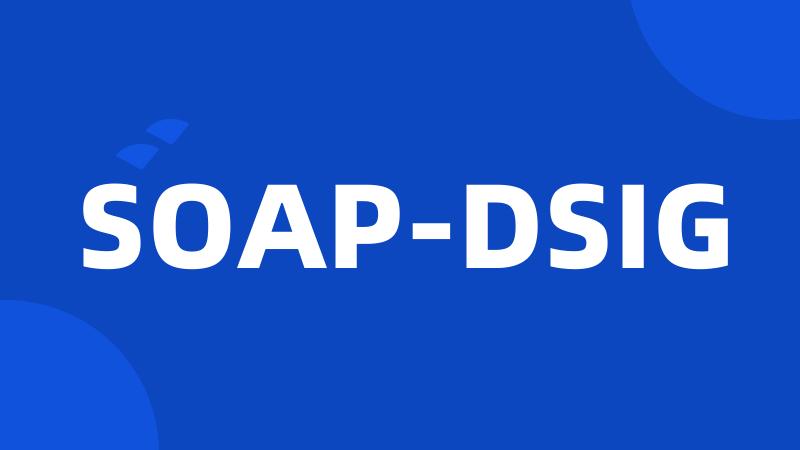 SOAP-DSIG
