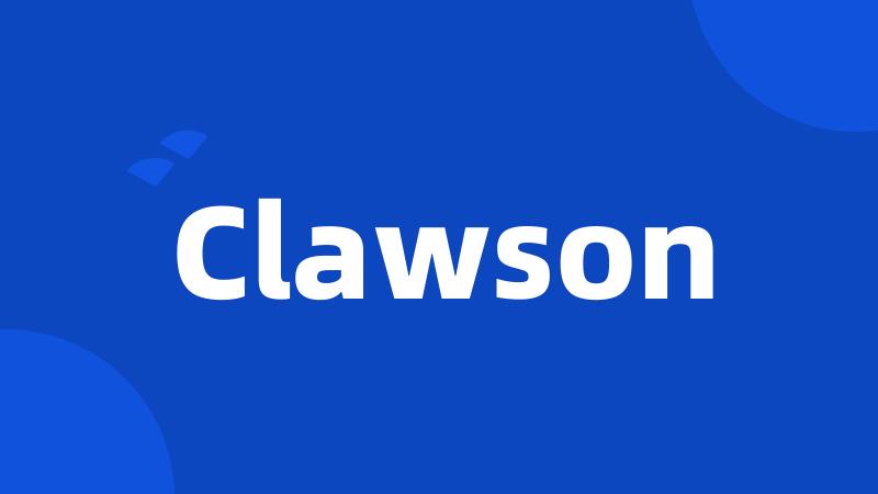 Clawson