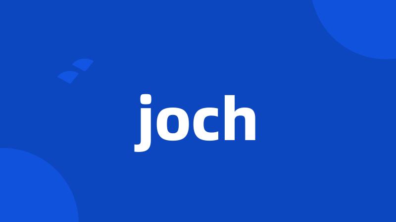 joch