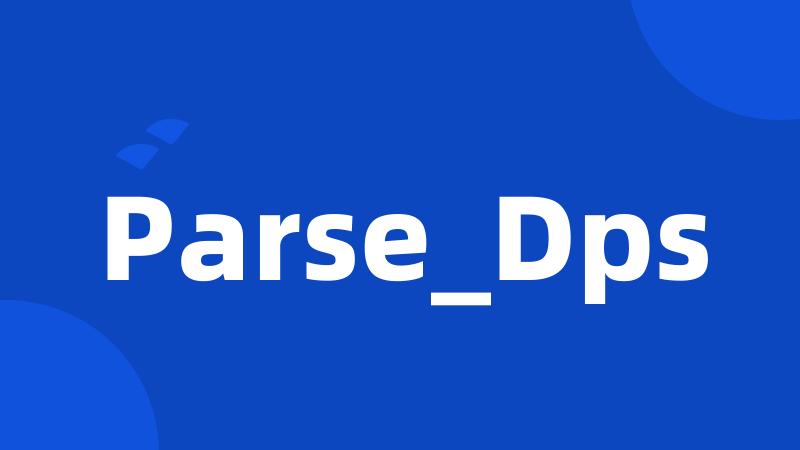 Parse_Dps