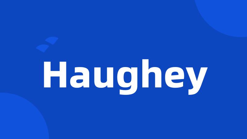 Haughey