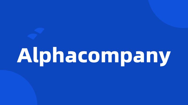 Alphacompany