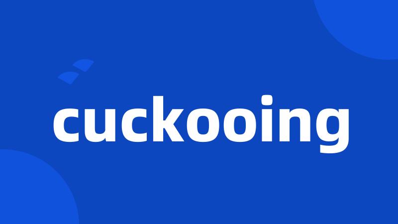 cuckooing