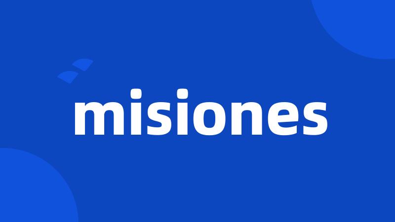 misiones