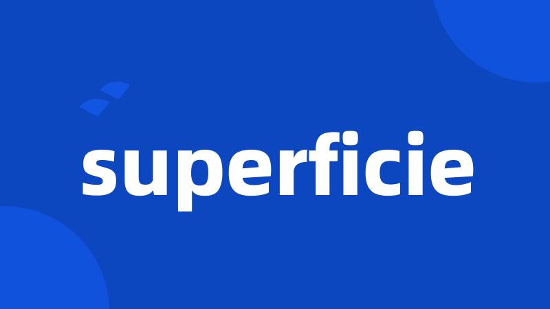 superficie