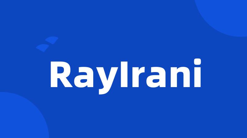 RayIrani