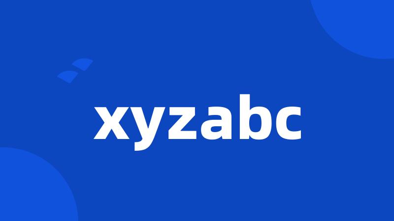 xyzabc