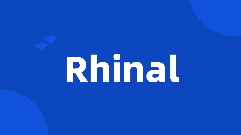 Rhinal