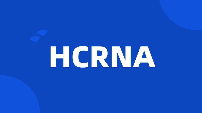 HCRNA