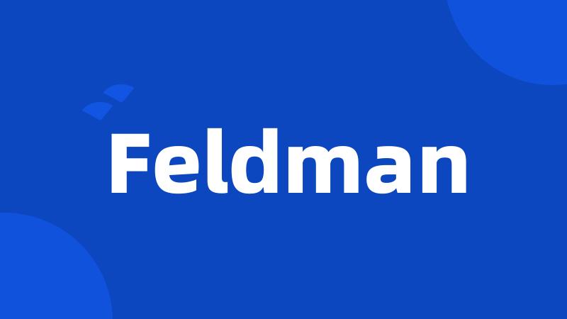 Feldman