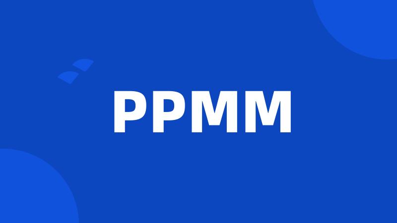 PPMM