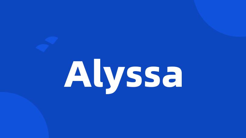 Alyssa