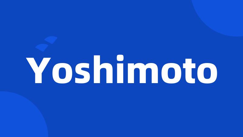 Yoshimoto