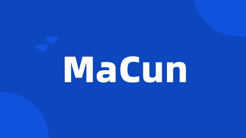 MaCun