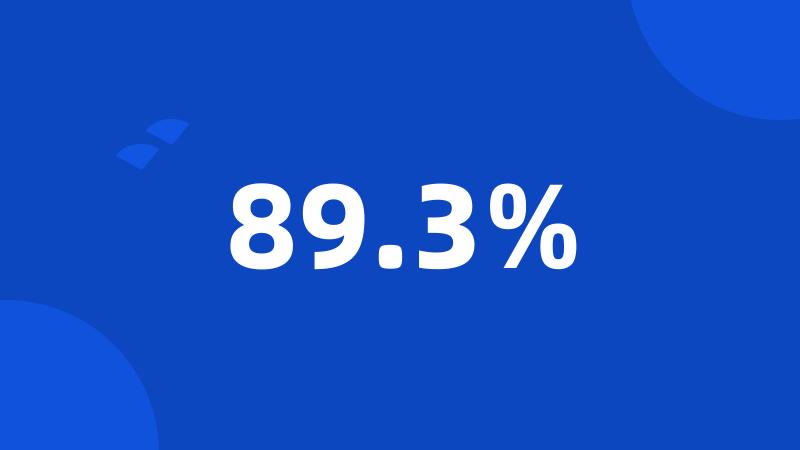 89.3%