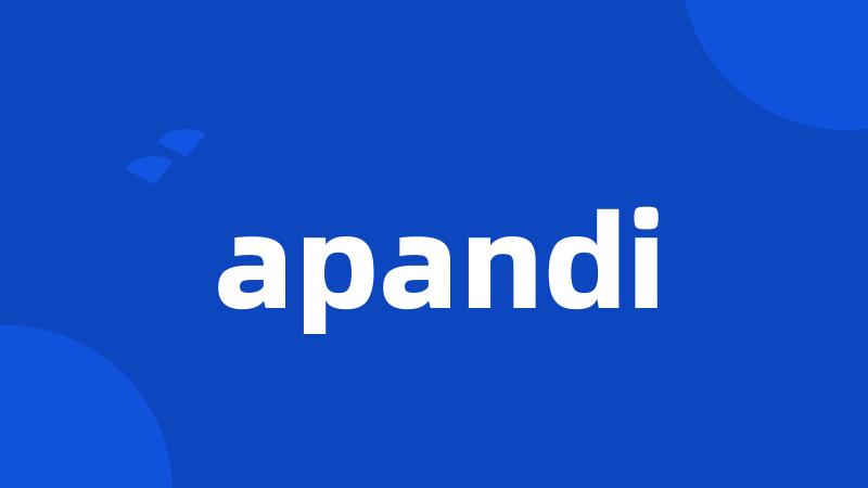 apandi