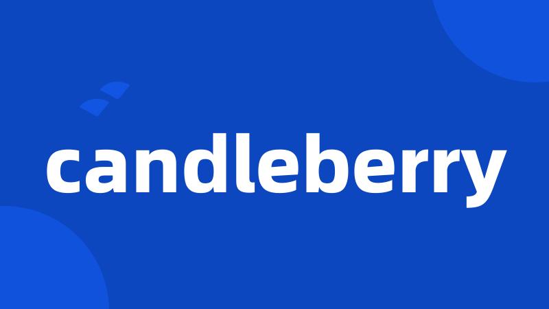 candleberry