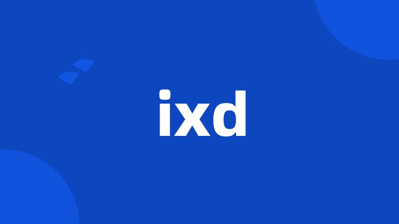 ixd