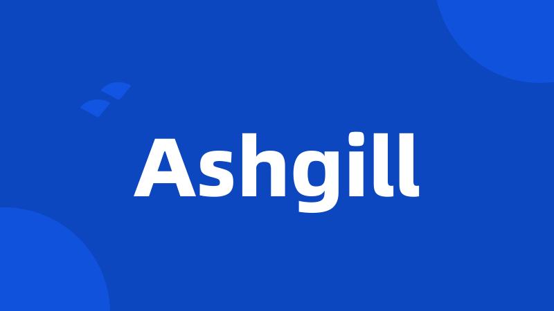 Ashgill