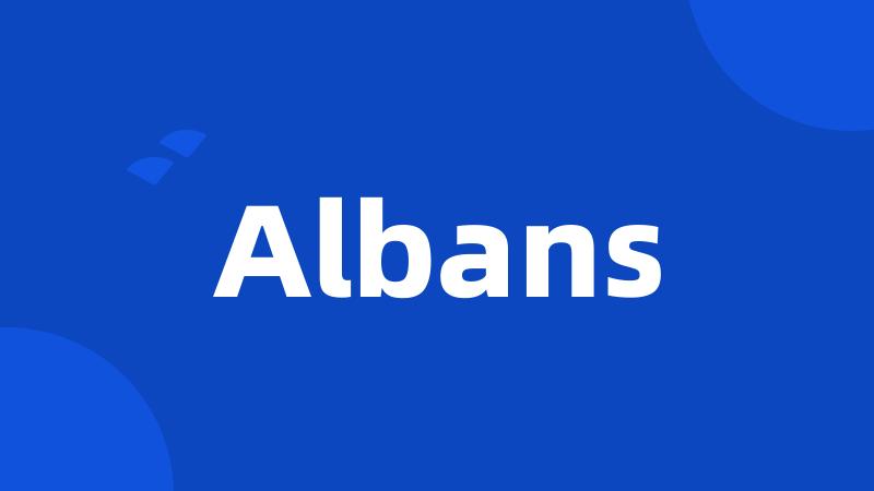 Albans