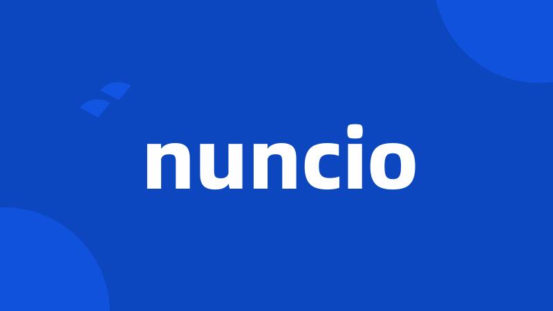 nuncio