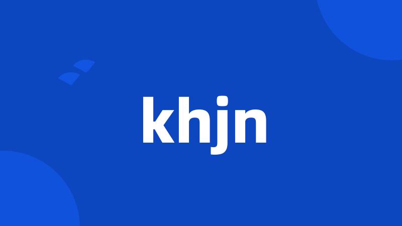 khjn