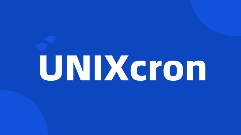 UNIXcron