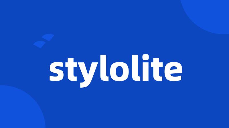 stylolite