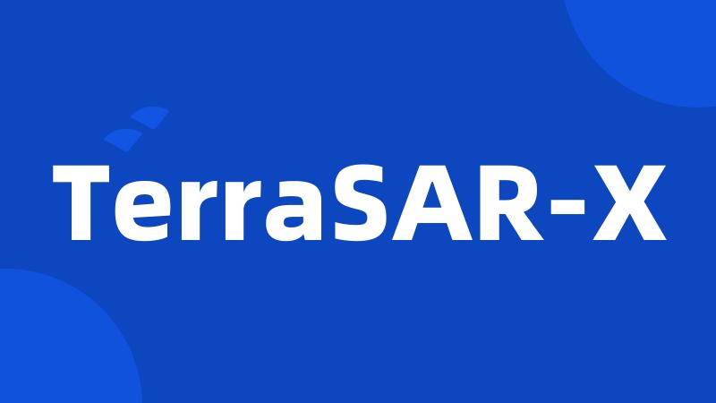 TerraSAR-X