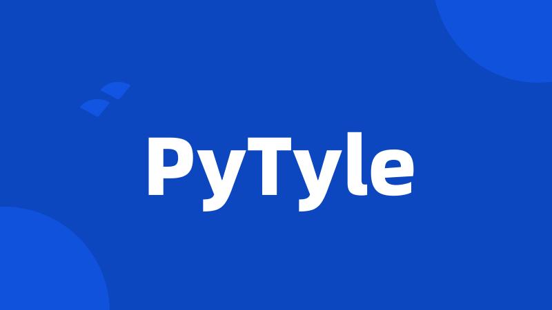 PyTyle