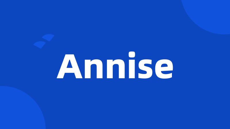 Annise