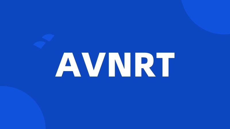 AVNRT