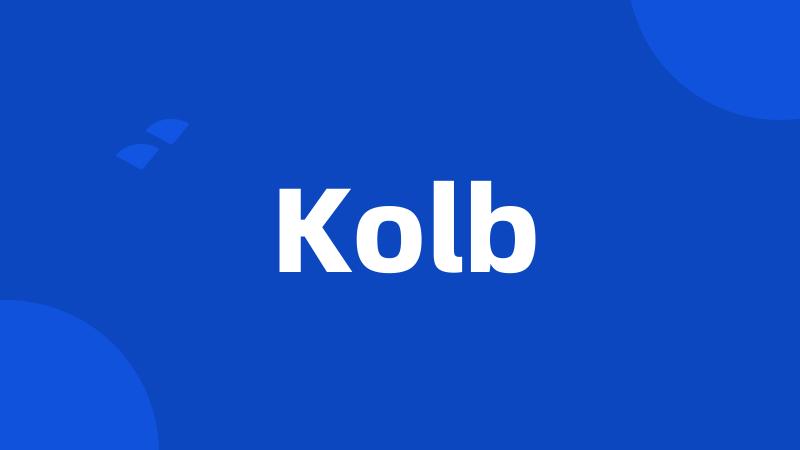 Kolb