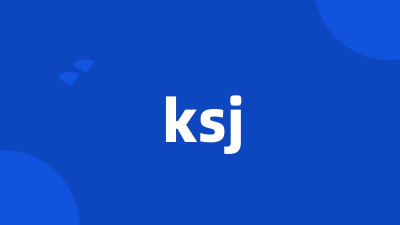 ksj