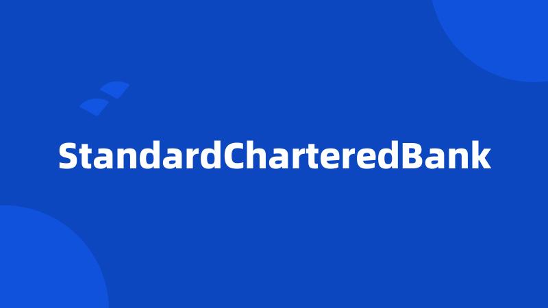 StandardCharteredBank
