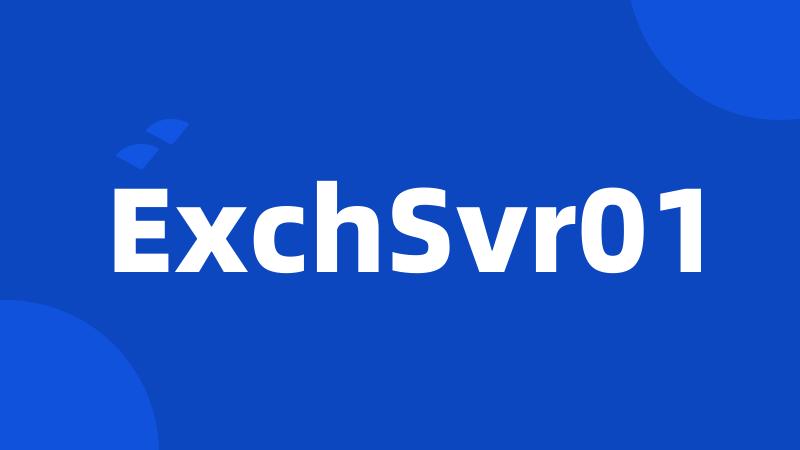 ExchSvr01