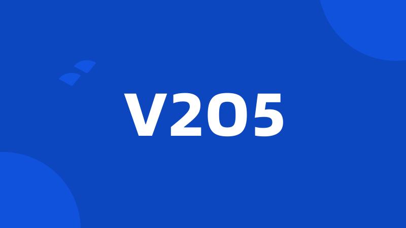 V2O5