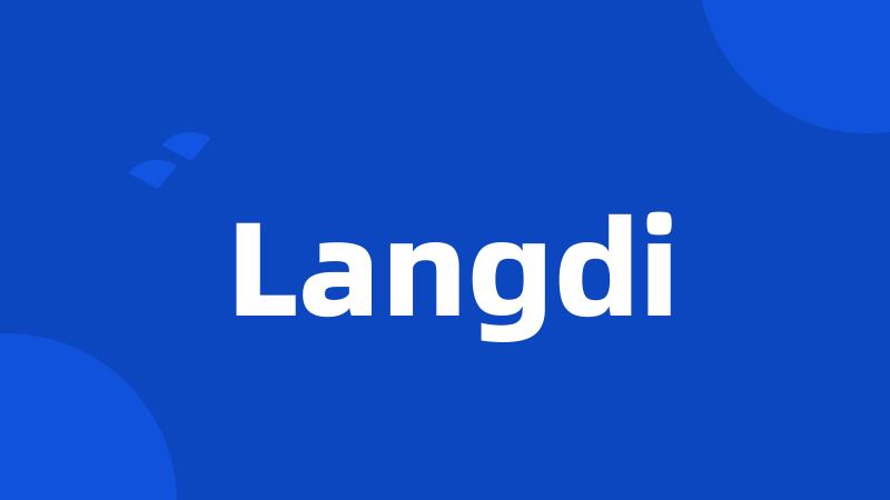 Langdi