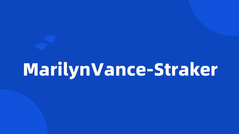 MarilynVance-Straker