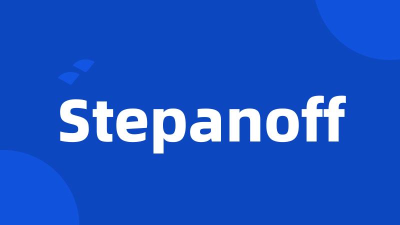 Stepanoff