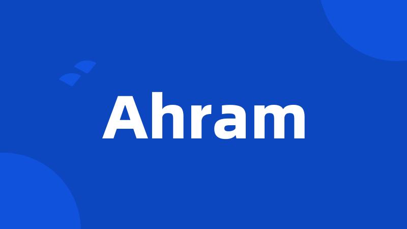Ahram