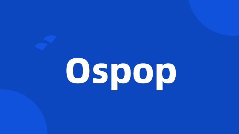 Ospop