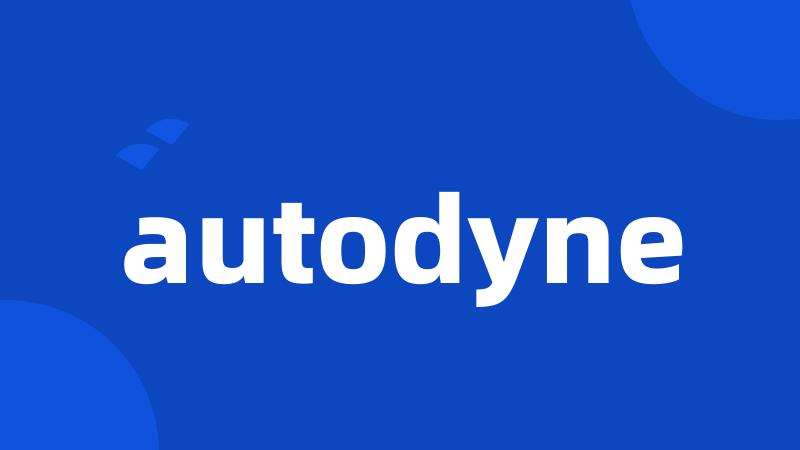 autodyne