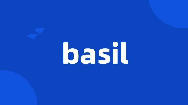 basil